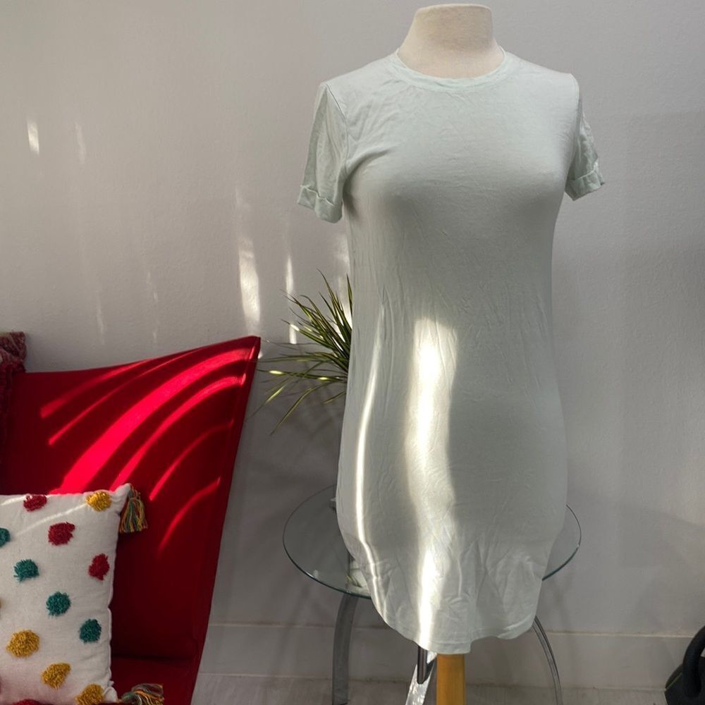 SOLD‼️ 💕5️⃣ SHIRTDRESS 👗 MINT COLOR - Picture 2 of 8